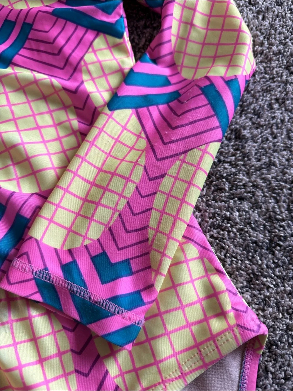 Tea collection pineapple rashguard swim suit size girls 10